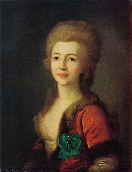 Dimitri Levitzky Portrait of Catherine Vorontsova France oil painting art